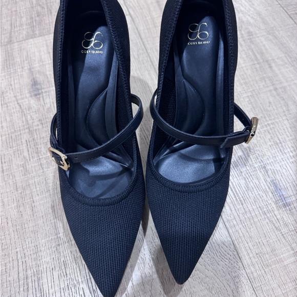 Cosyisland Black Women's Heels - Picture 2 of 4